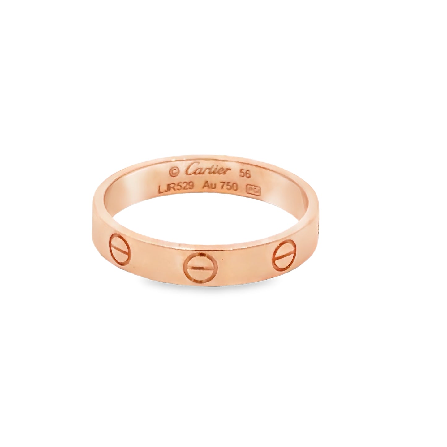 Cartier Love 18K Rose Gold Ring