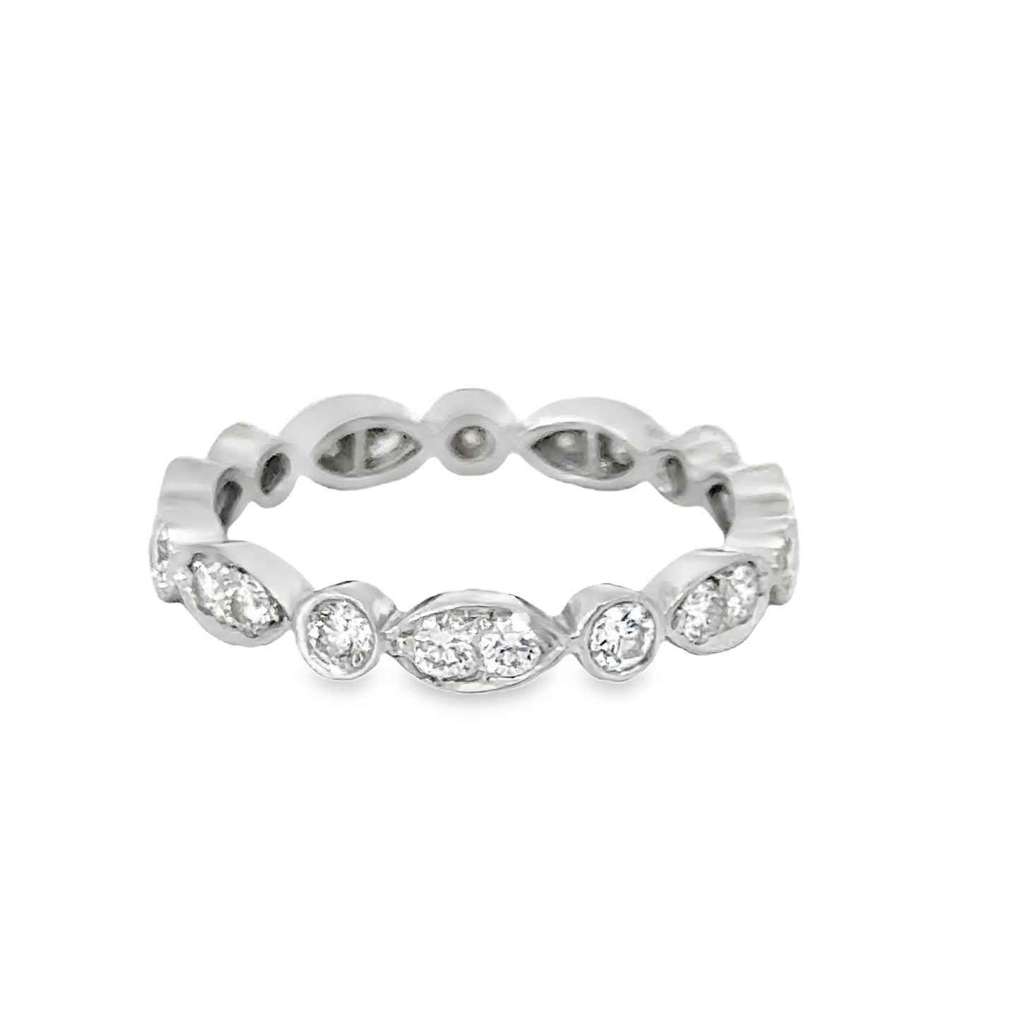 Tiffany & Co. Jazz Swing Platinum & Diamond Eternity Ring