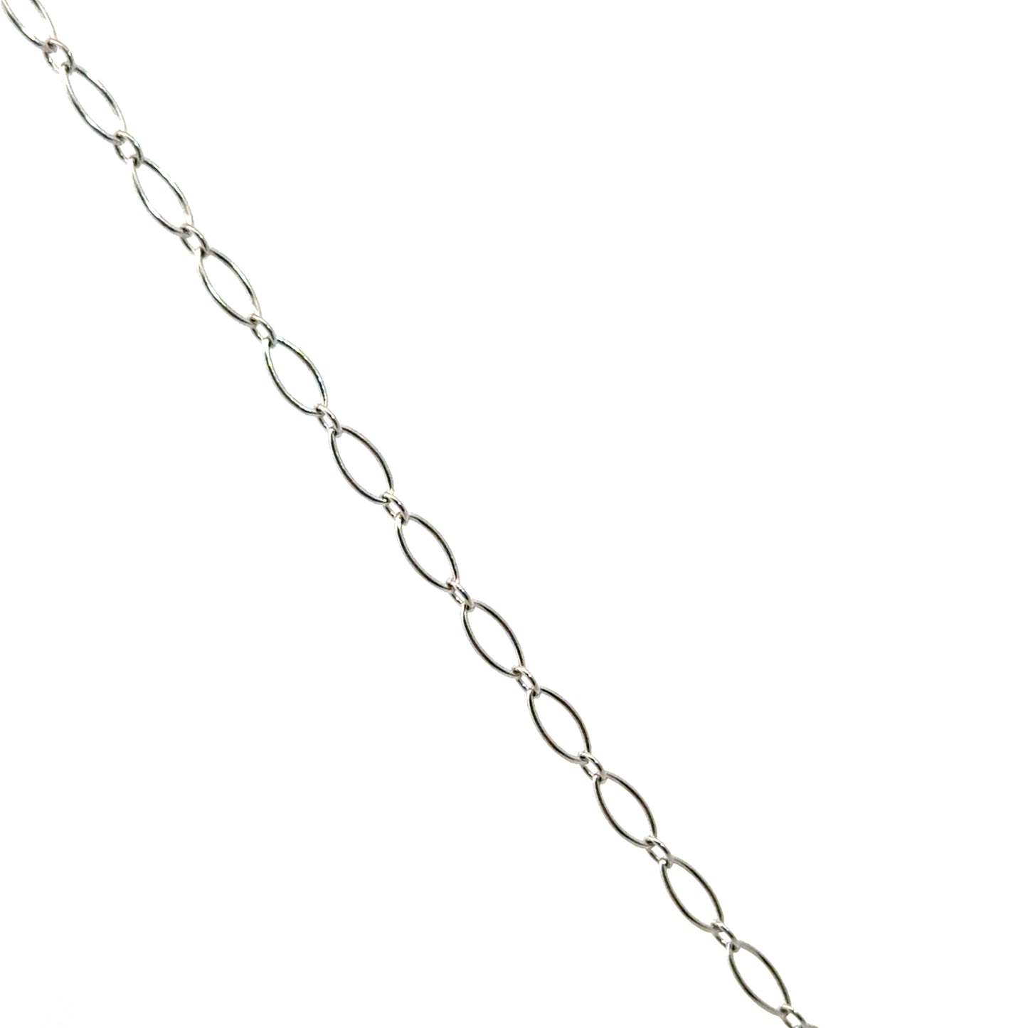 Tiffany & Co. Diamond Heart Key Pendant Necklace – 18K White Gold