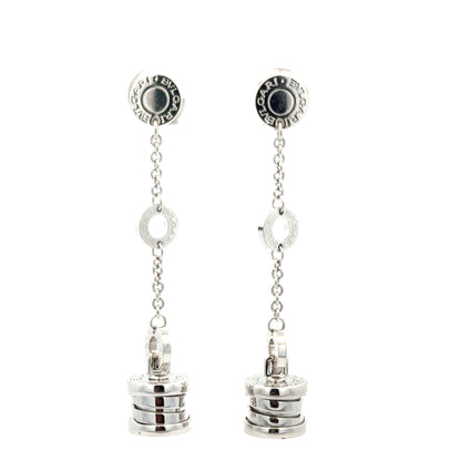 BVLGARI B.zero1 Dangle Earrings – 18K White Gold