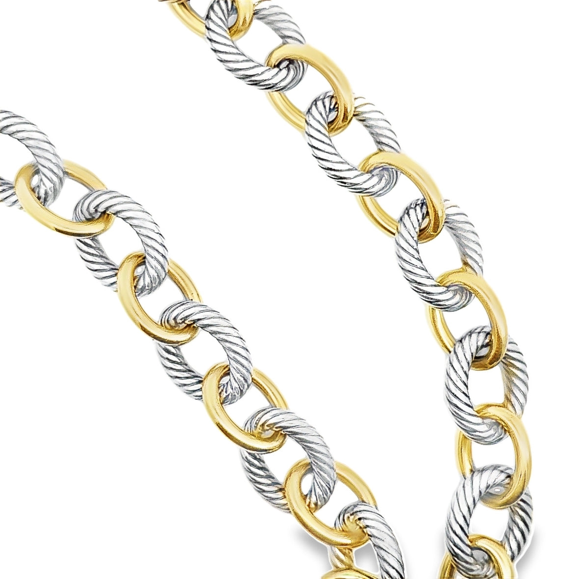 David Yurman Oval Link Chain Necklace