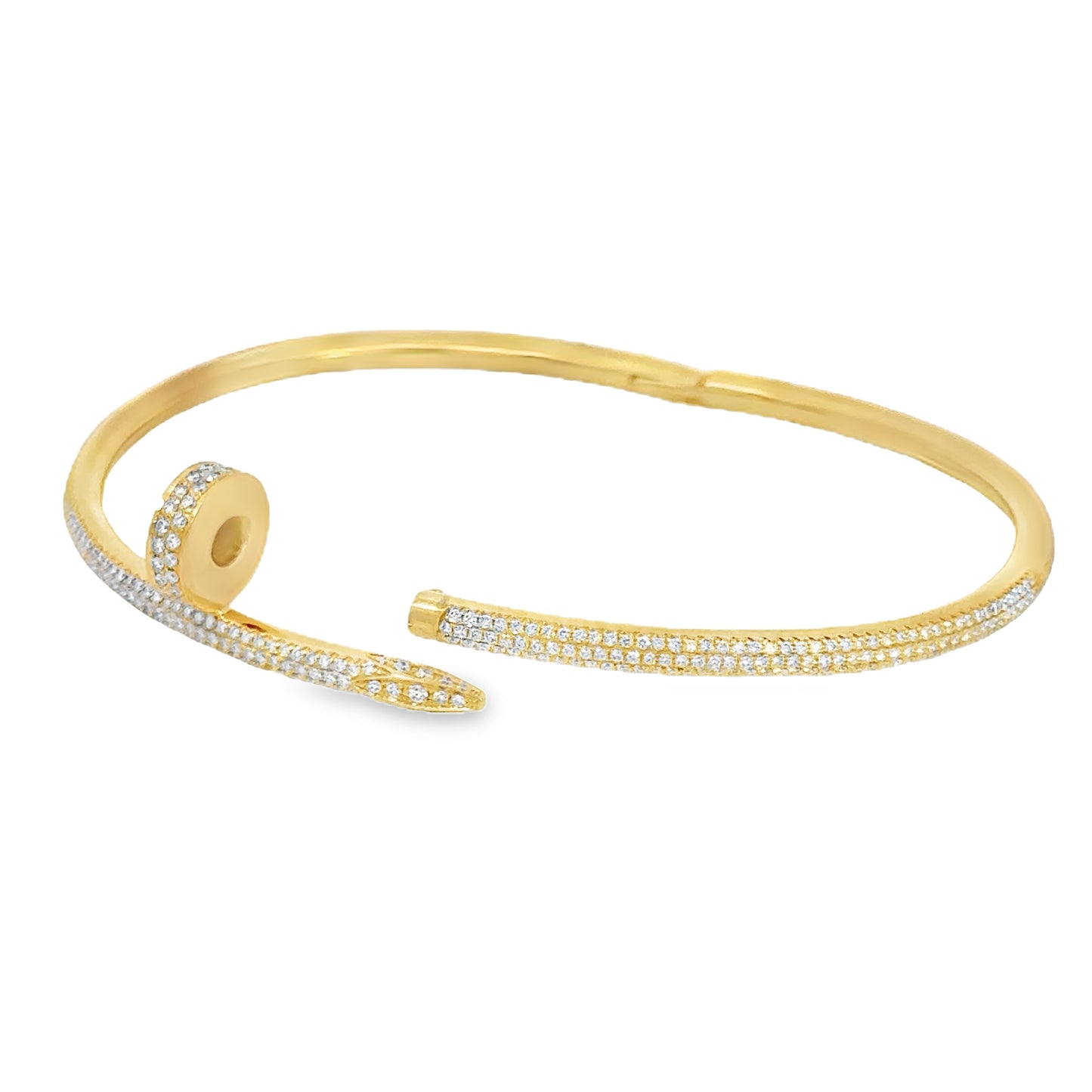 Cartier Just Un Clue 18K Yellow Gold & Diamond Bracelet