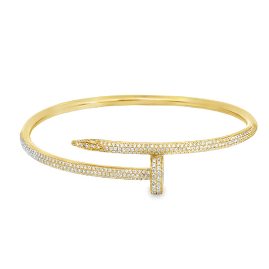 Cartier Just Un Clue 18K Yellow Gold & Diamond Bracelet