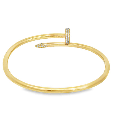 Cartier Just Un Clue 18K Yellow Gold & Diamond Bracelet