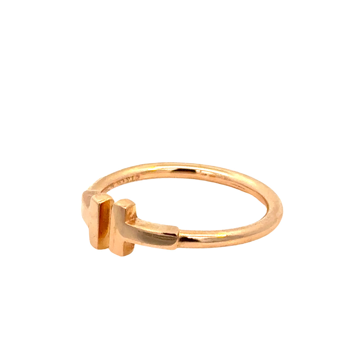 Tiffany & Co. T Wire Ring in 18K Yellow Gold