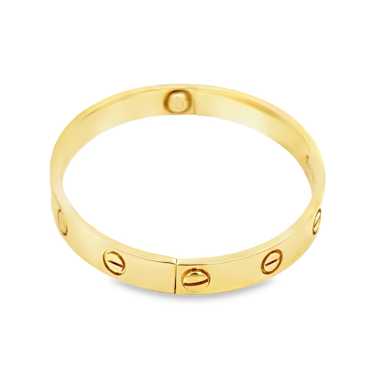 Cartier LOVE Bracelet Vintage – 18K Yellow Gold, Size 16