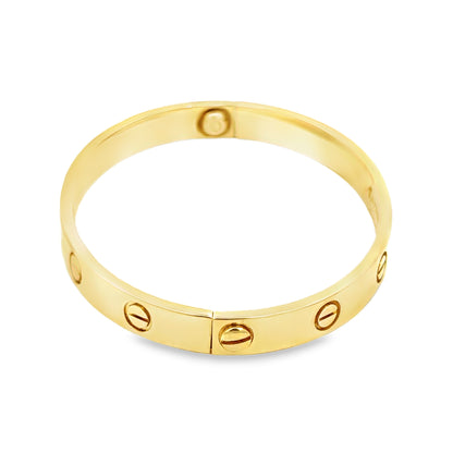 Cartier LOVE Bracelet Vintage – 18K Yellow Gold, Size 16