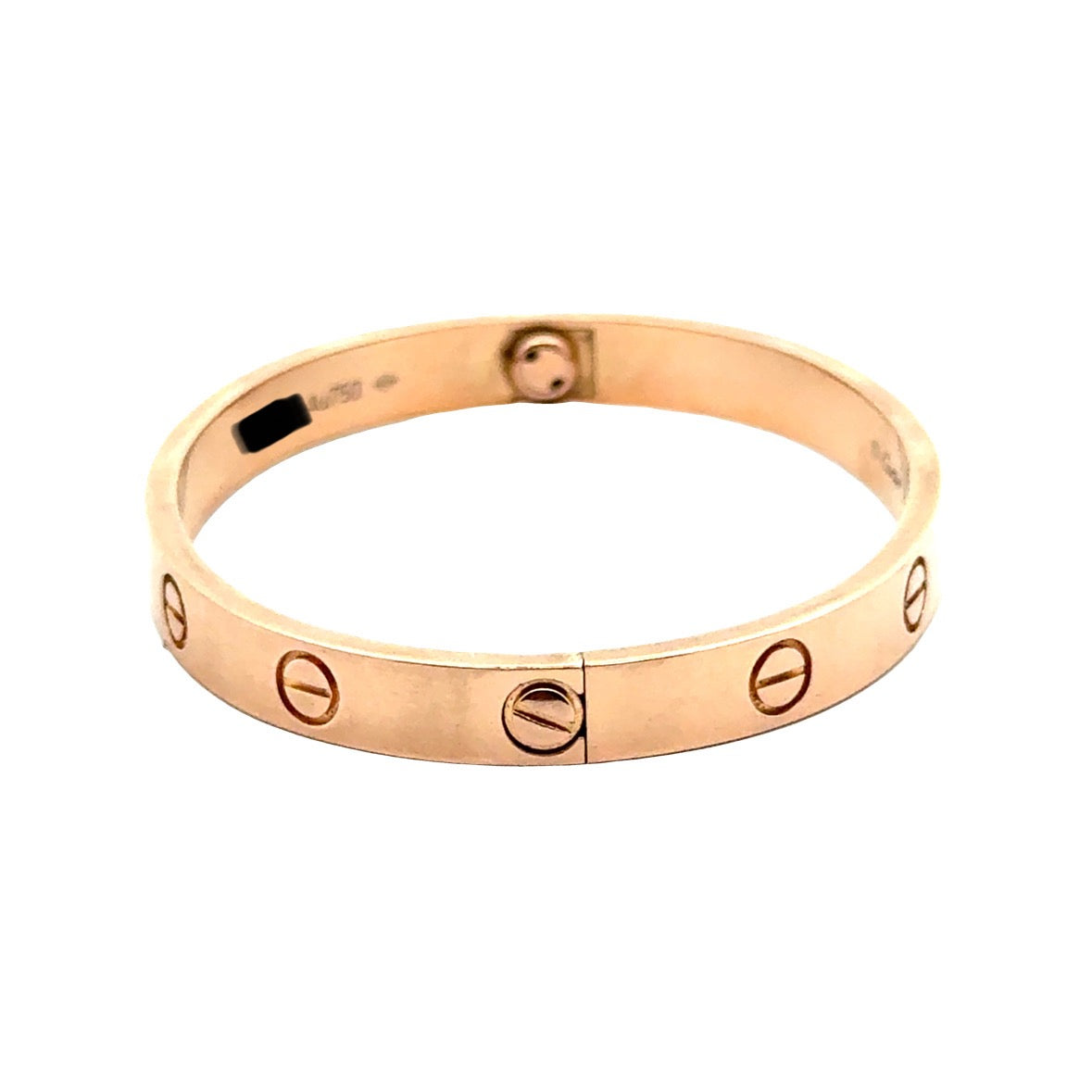 Cartier LOVE Bracelet – 18K Rose Gold, Size 16