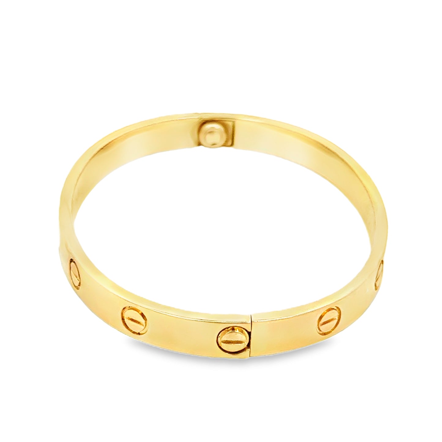 Cartier 18K Yellow Gold LOVE Bracelet – Size 16
