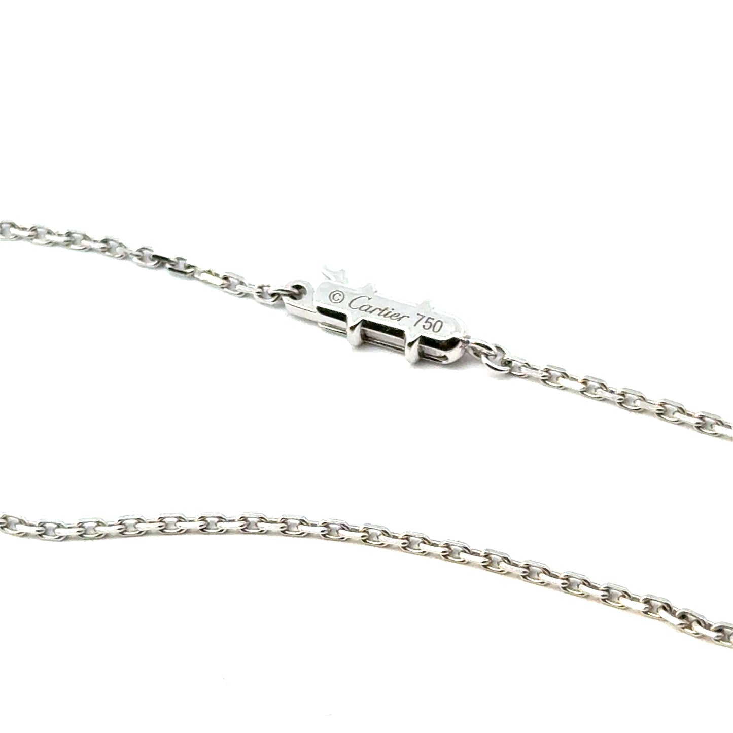 Cartier C Heart of Cartier Diamond Necklace – 18K White Gold