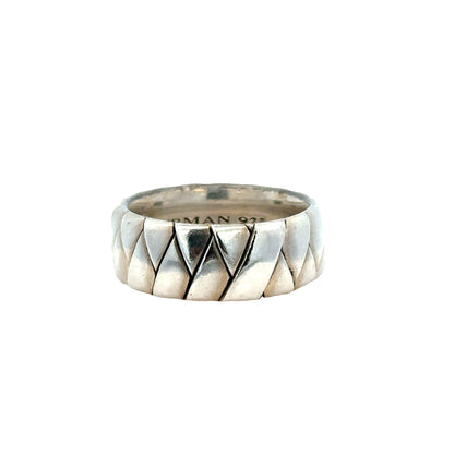 David Yurman Cairo Wrap Band Ring – Sterling Silver