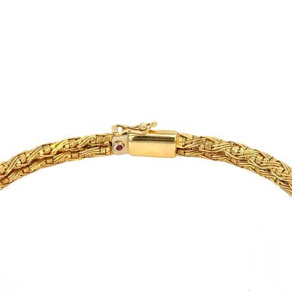Roberto Coin 18K Two-Tone Diamond Bracelet