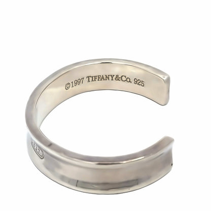 Tiffany & Co. Sterling Silver Wide Cuff Bangle