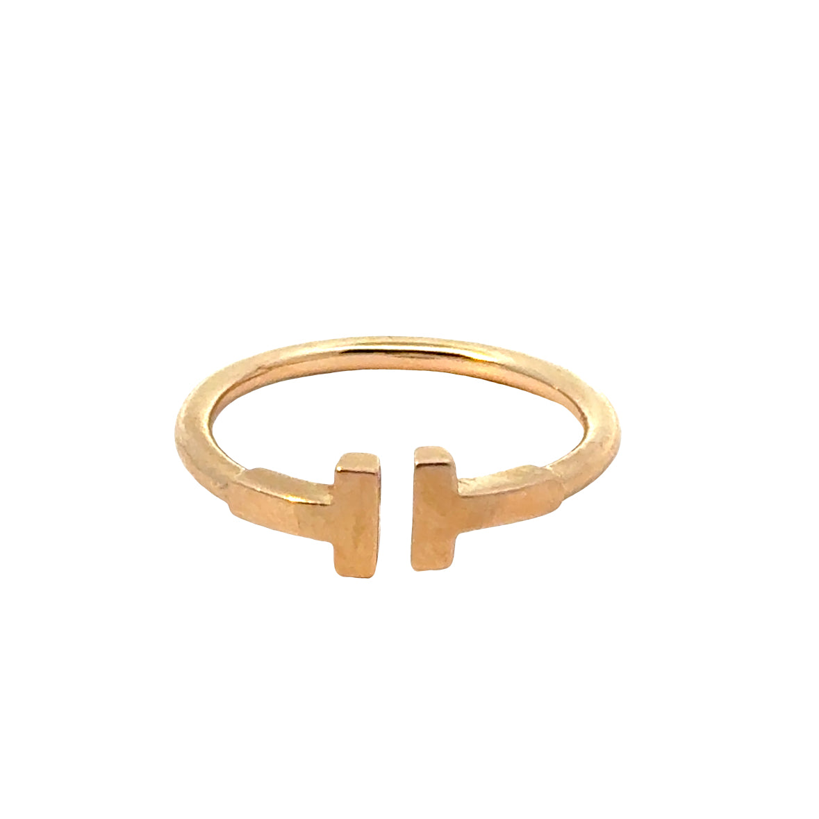 Tiffany & Co. T Wire Ring in 18K Yellow Gold