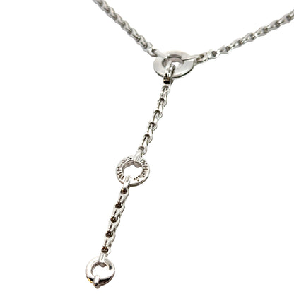 Di Modolo Diamond Lariat Necklace in 18K White Gold
