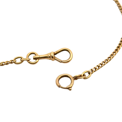 Vintage 18K Gold Pocket Watch Chain