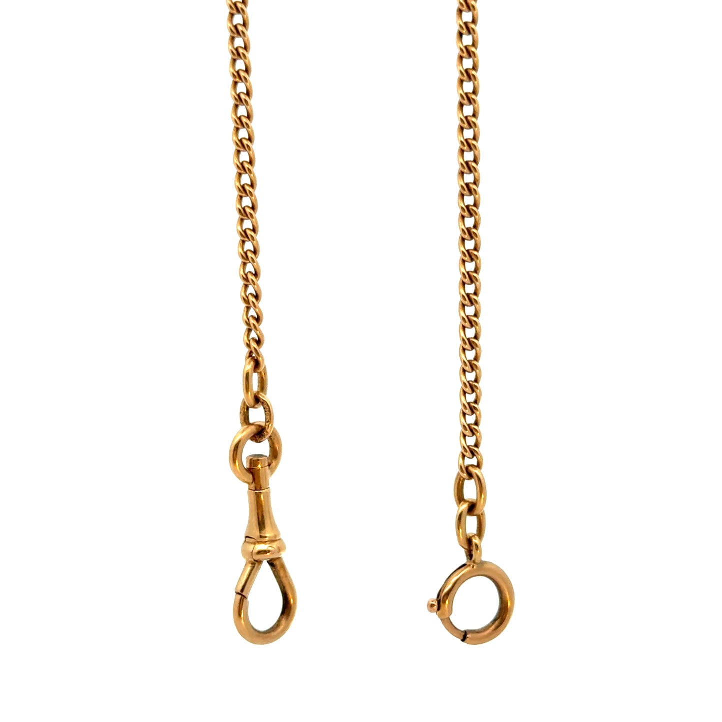 Vintage 18K Gold Pocket Watch Chain