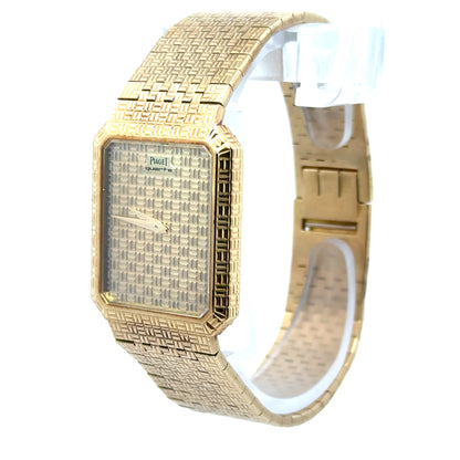 Piaget 18K Yellow Gold Quartz Unisex Watch