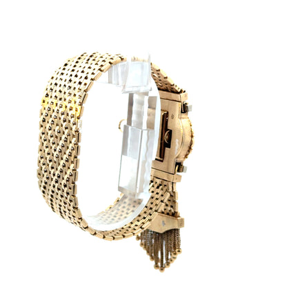 Antique Art Deco Convertible 14K Yellow Gold Enamel Watch | Bracelet, Pendant & Brooch