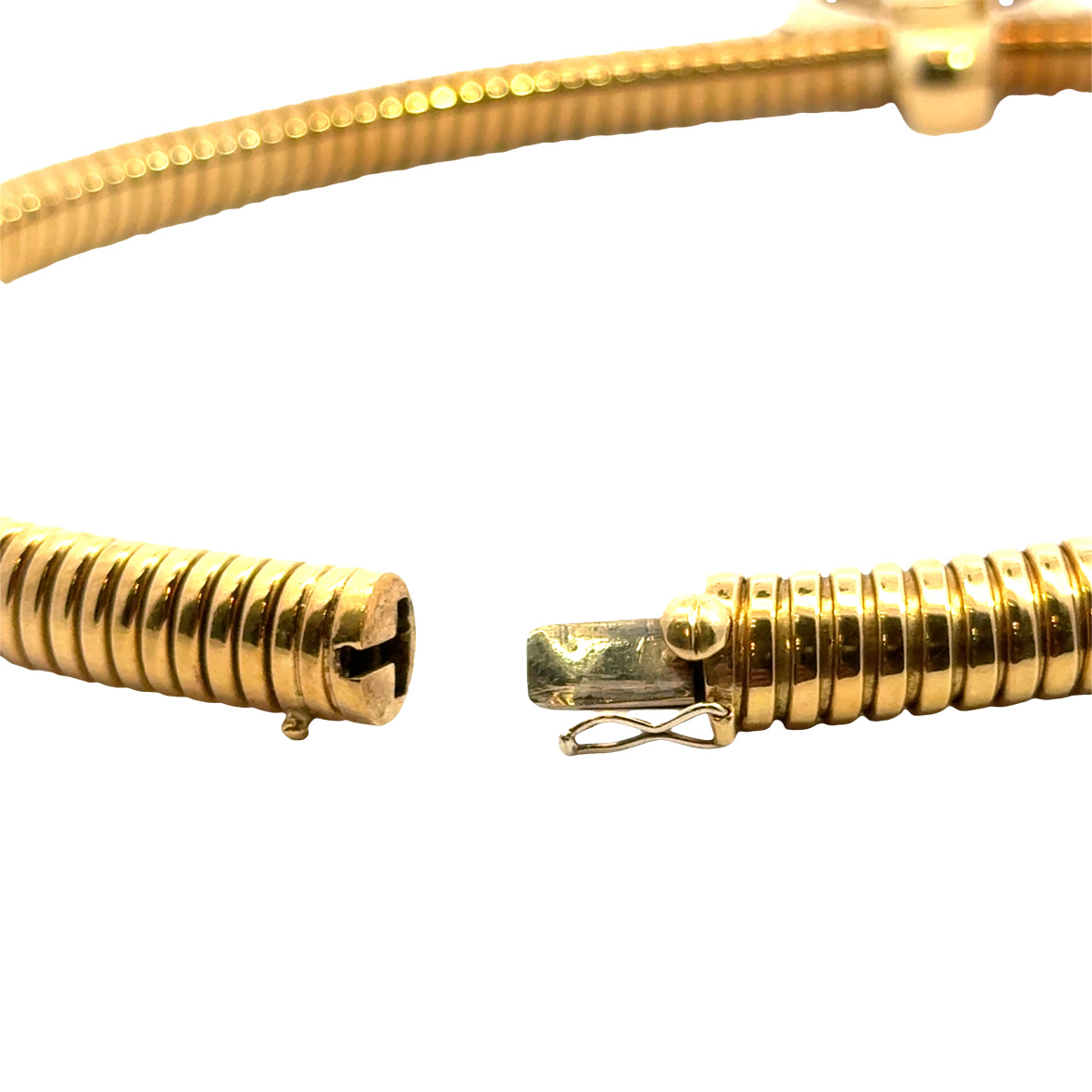 18K Yellow Gold Ancient Coin Necklace with Rubies & Sapphire Accents