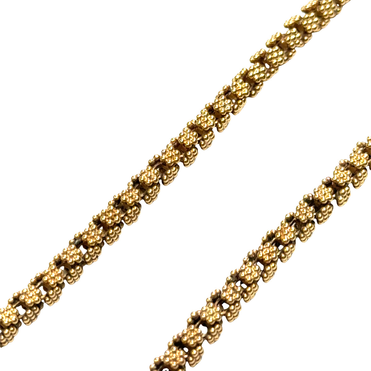 Retro 18K Rose Gold Tassel Necklace
