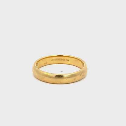 Tiffany & Co. Tiffany Forever Men’s Wedding Band in 18K Yellow Gold