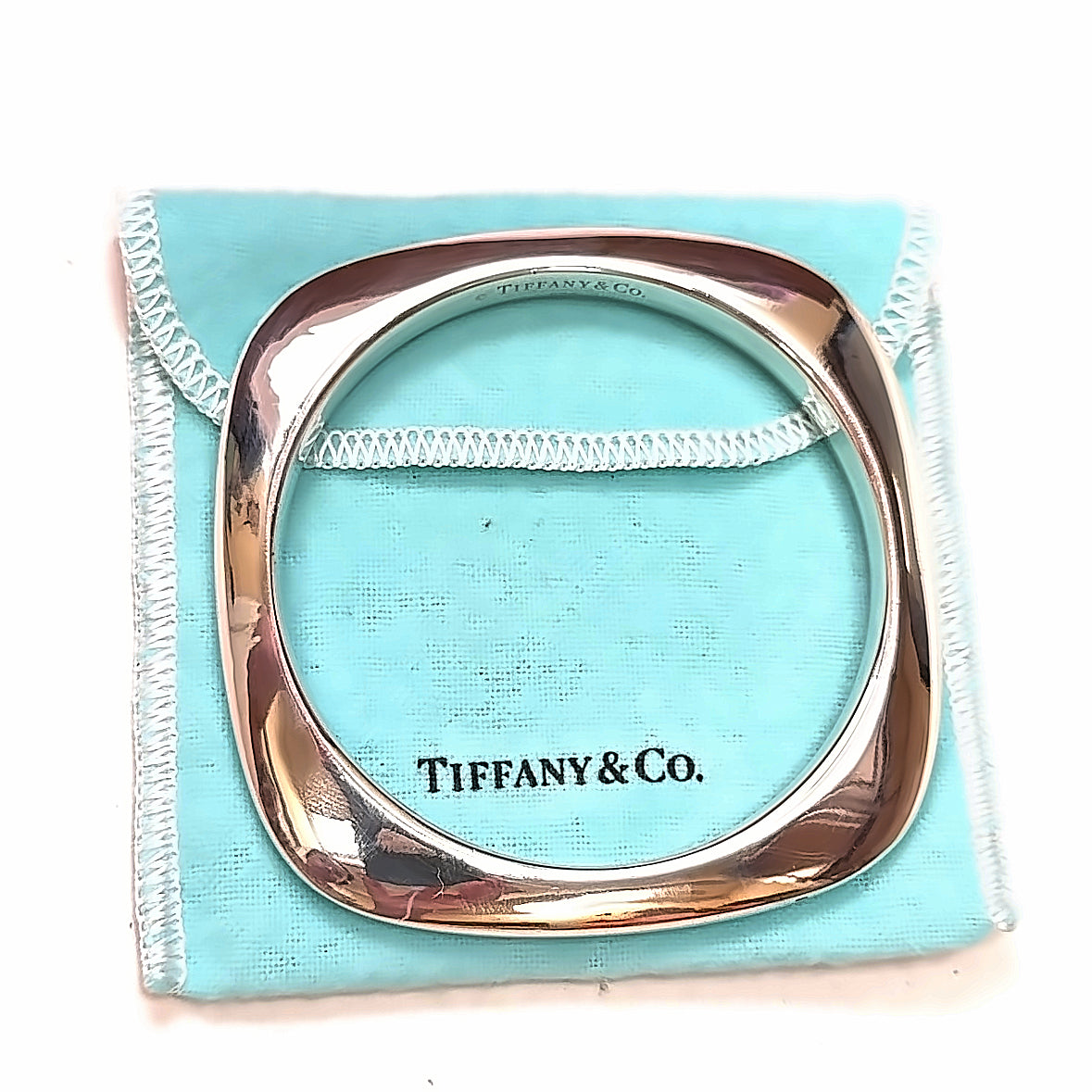 Tiffany & Co. Square Cushion Bangle